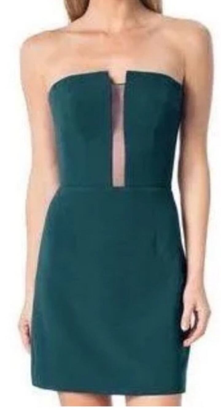 Dress The Population dress Chloe Mesh Insert Body-Con Minidress X-Large XL